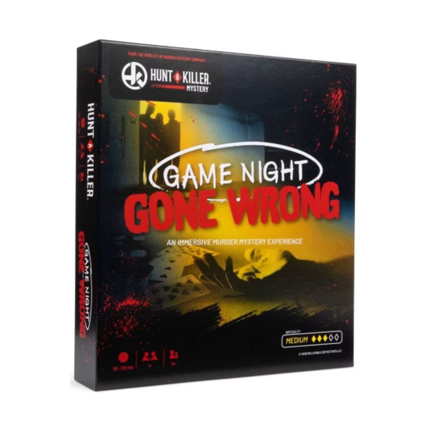 Hunt A Killer Board Game Game Night Gone Wrong Box VG+/NM