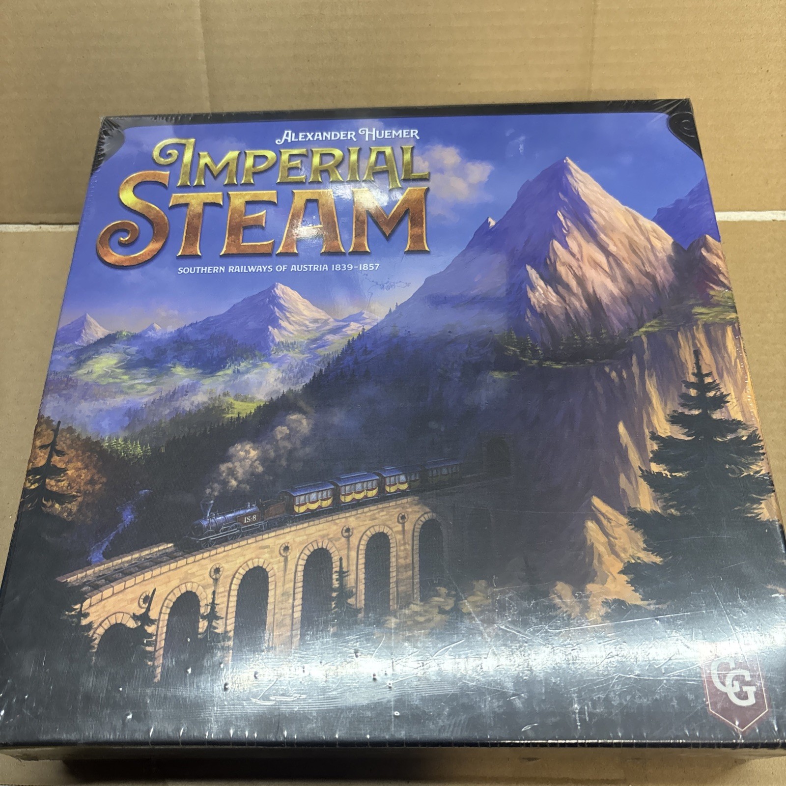 Imperial Steam Board Game By Capstone Games Brand New Sealed
