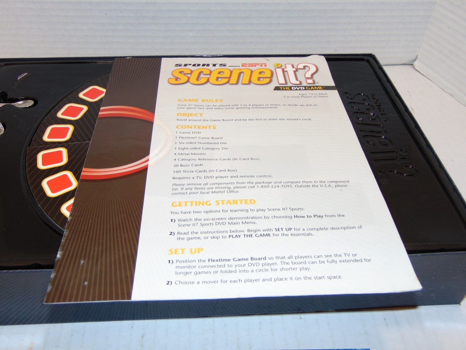 SCENE IT? SPORTS Powered by ESPN The DVD Game Sports Trivia