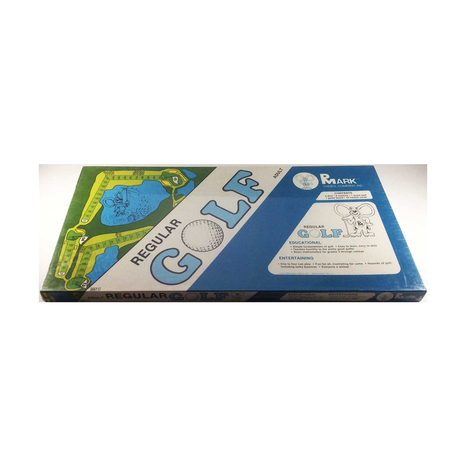 R-Mark Games Co Boardgame Regular Golf Box SW (VG+/New)
