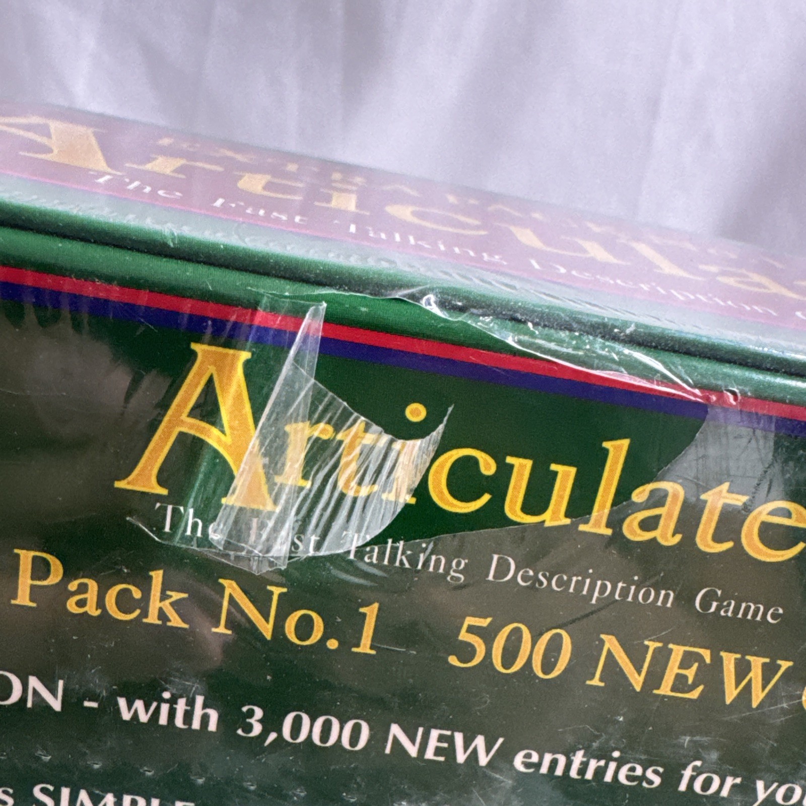 Articulate! Extra Pack No. 1 – 500 Card Expansion Drumond Park 1998 VINTAGE NEW