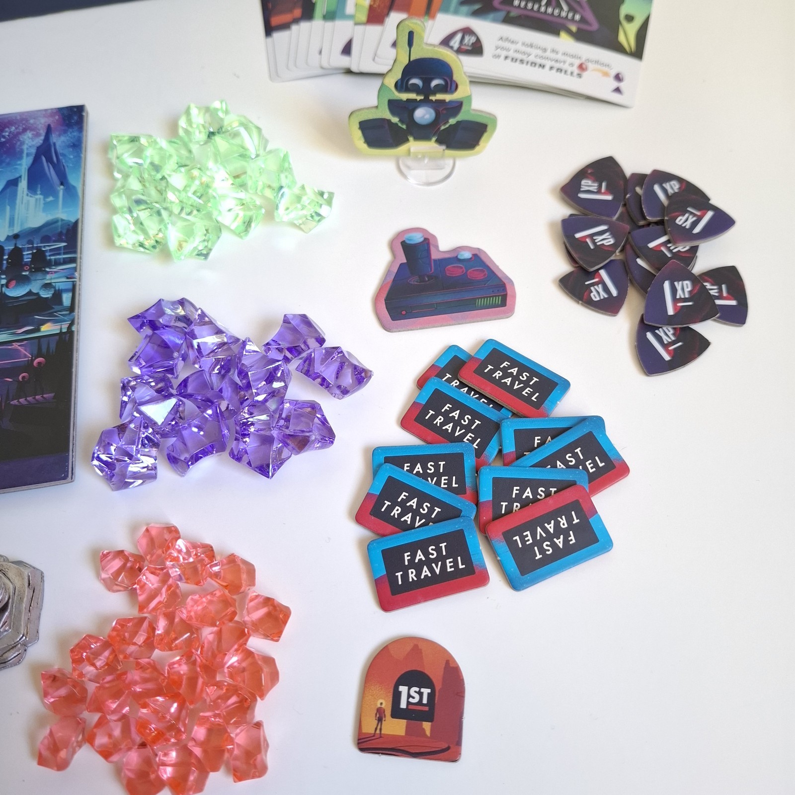 Space Park Board Game By Keymaster Games Henry Audubon Complete 2018 1-4 Players