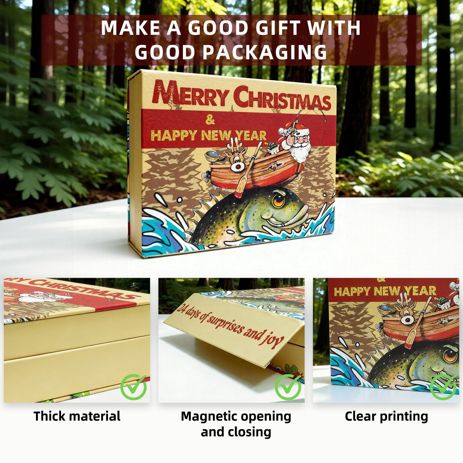 Advent Calendar Fishing Lure Set – 24 Days Small