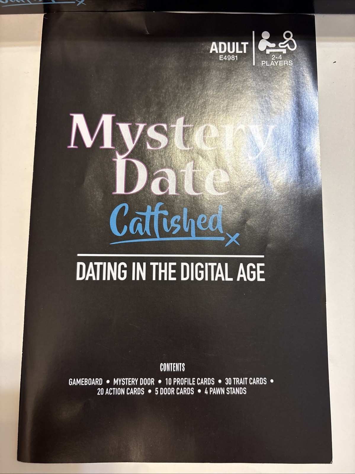 Mystery Date Catfished Board Game Hasbro Adult PREOWNED