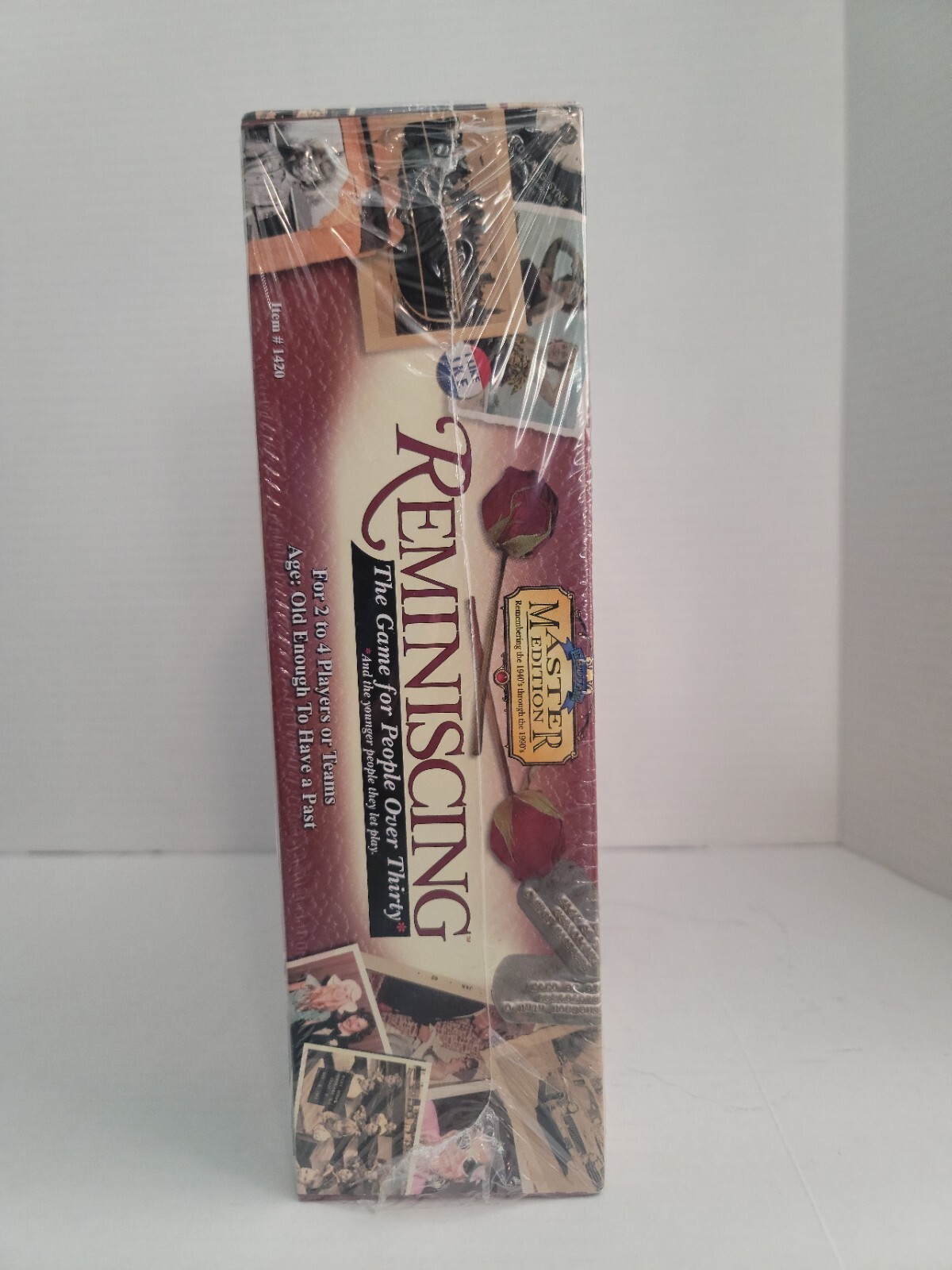 New/Sealed REMINISCING Board Game DELUXE MASTER EDITION 1940s-1990s TDC Games