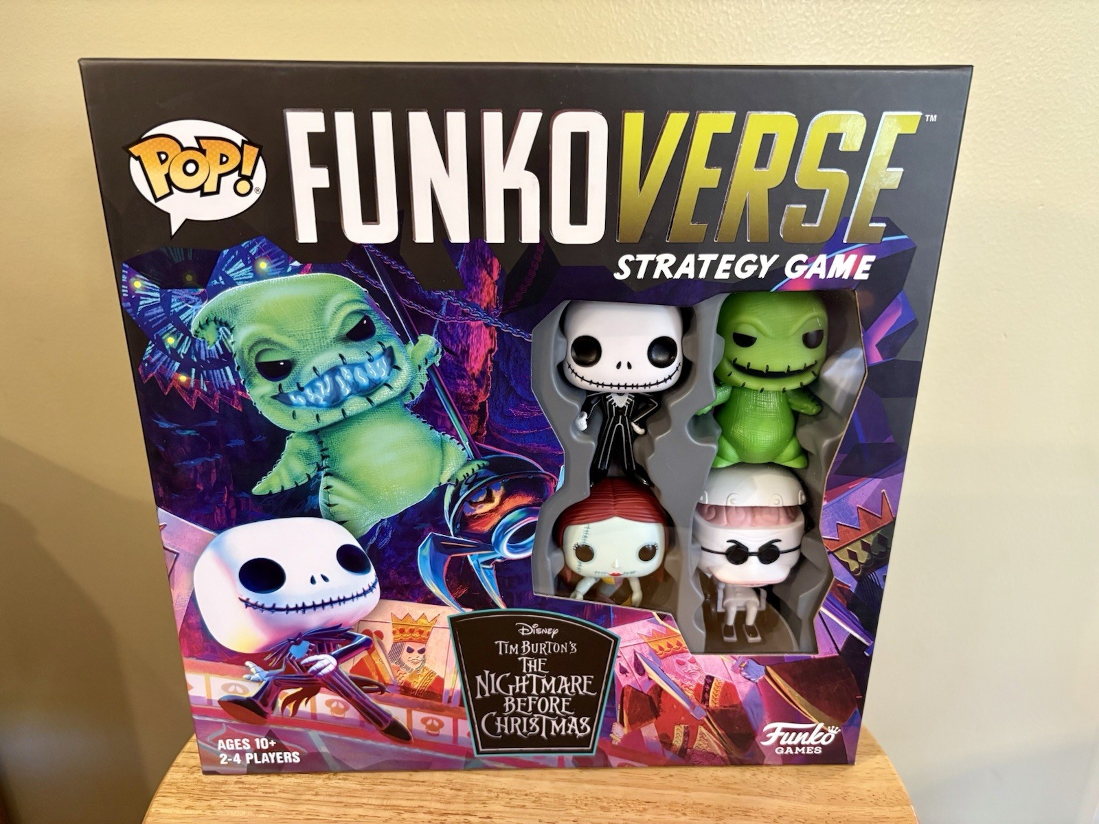 Funko Pop! Funkoverse Strategy Game – Nightmare Before Christmas – 2+ Players