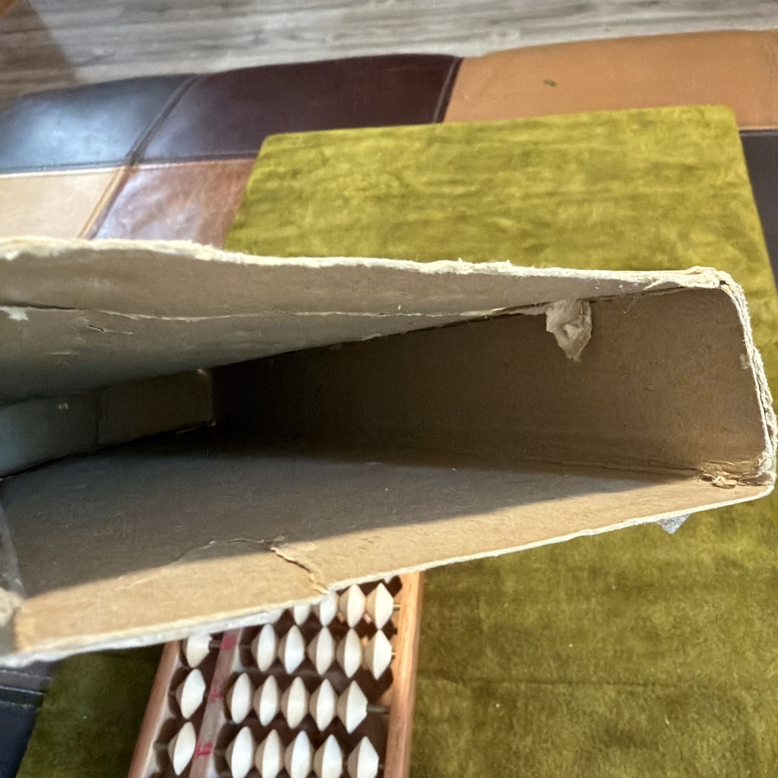 Vintage Chinese Abacus Game Besshei Soroban with Original Box