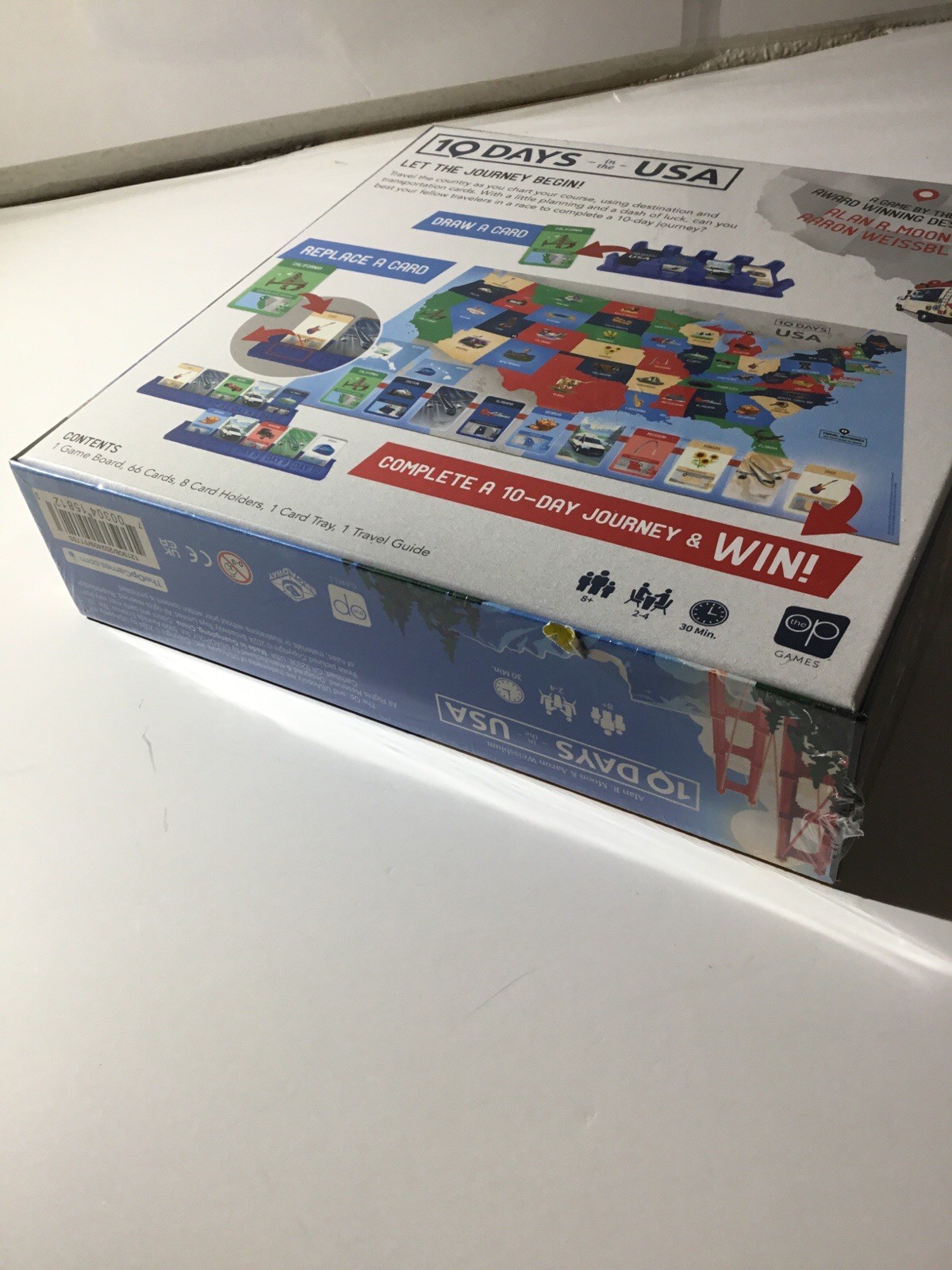 10 Days In The USA Board Game Family Road-trip BRAND NEW BOXED