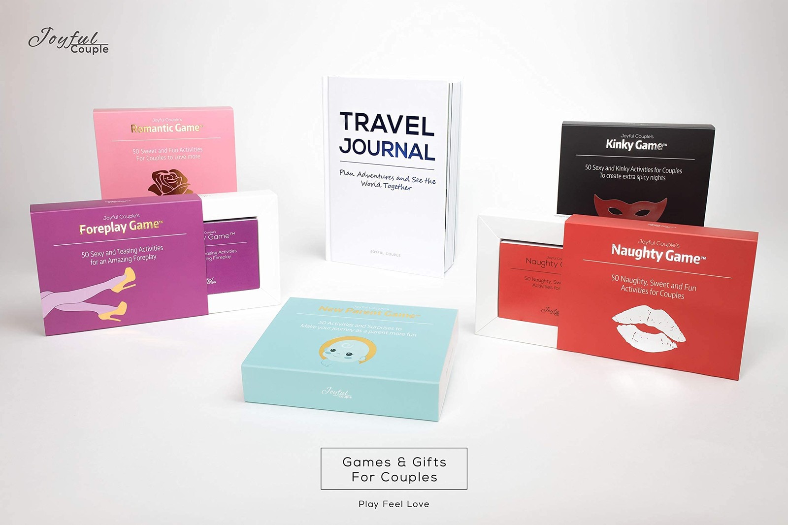 Joyful Couple Naughty Game Sensual Card Game with 50 Sexy, Fun and Sweet Acti…