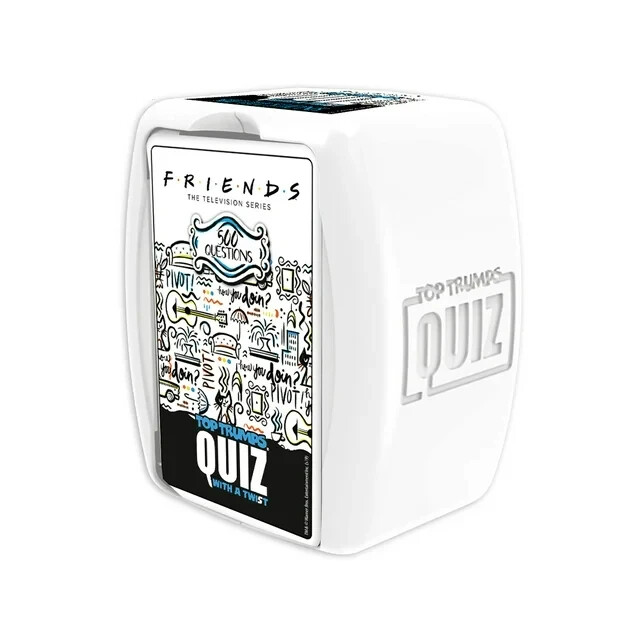 FRIENDS Top Trumps Quiz Game with a Twist (500 Questions to Test Your Knowledge)