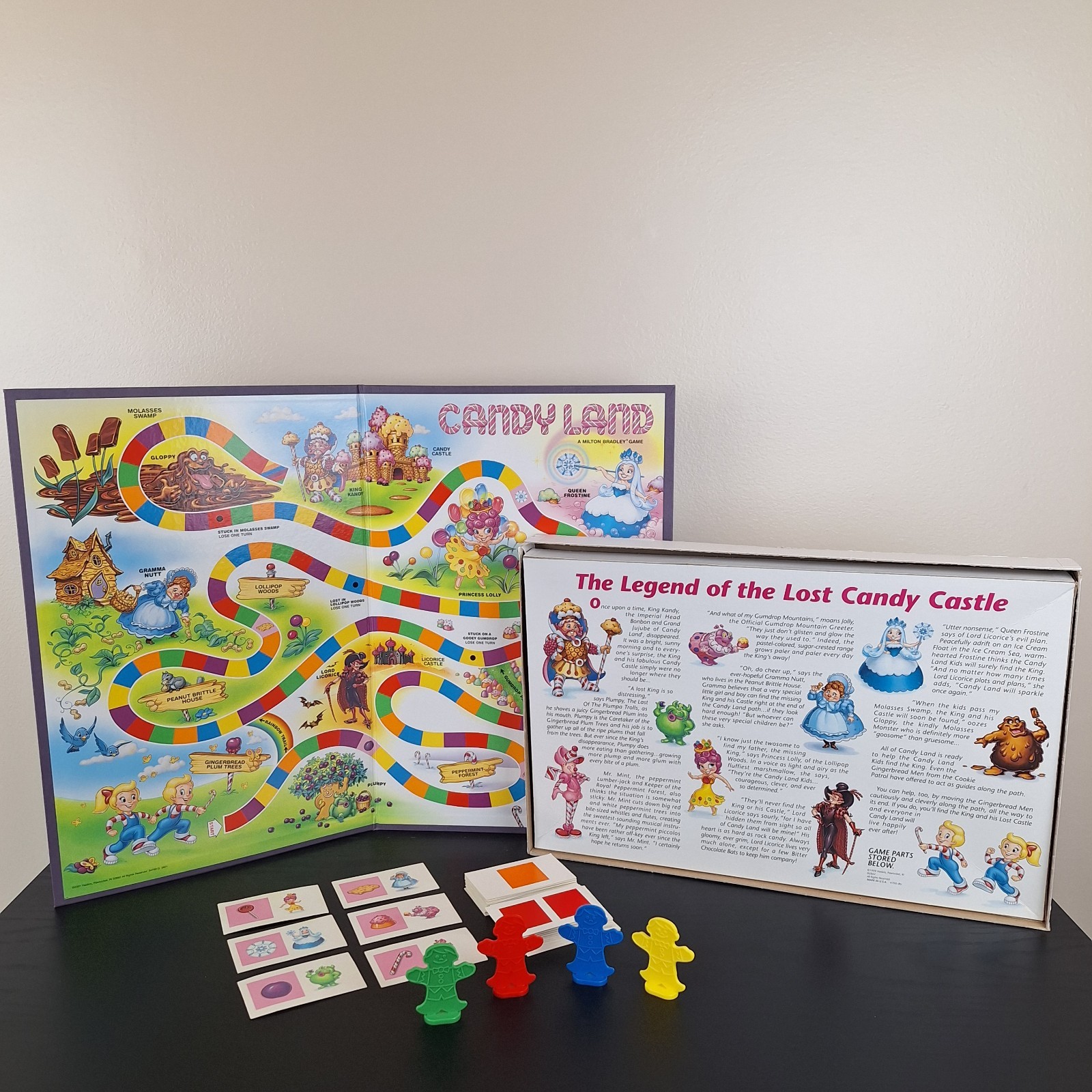 Milton Bradley Candy Land Board Game 1999/2001 Children VTG | 99.9% Complete