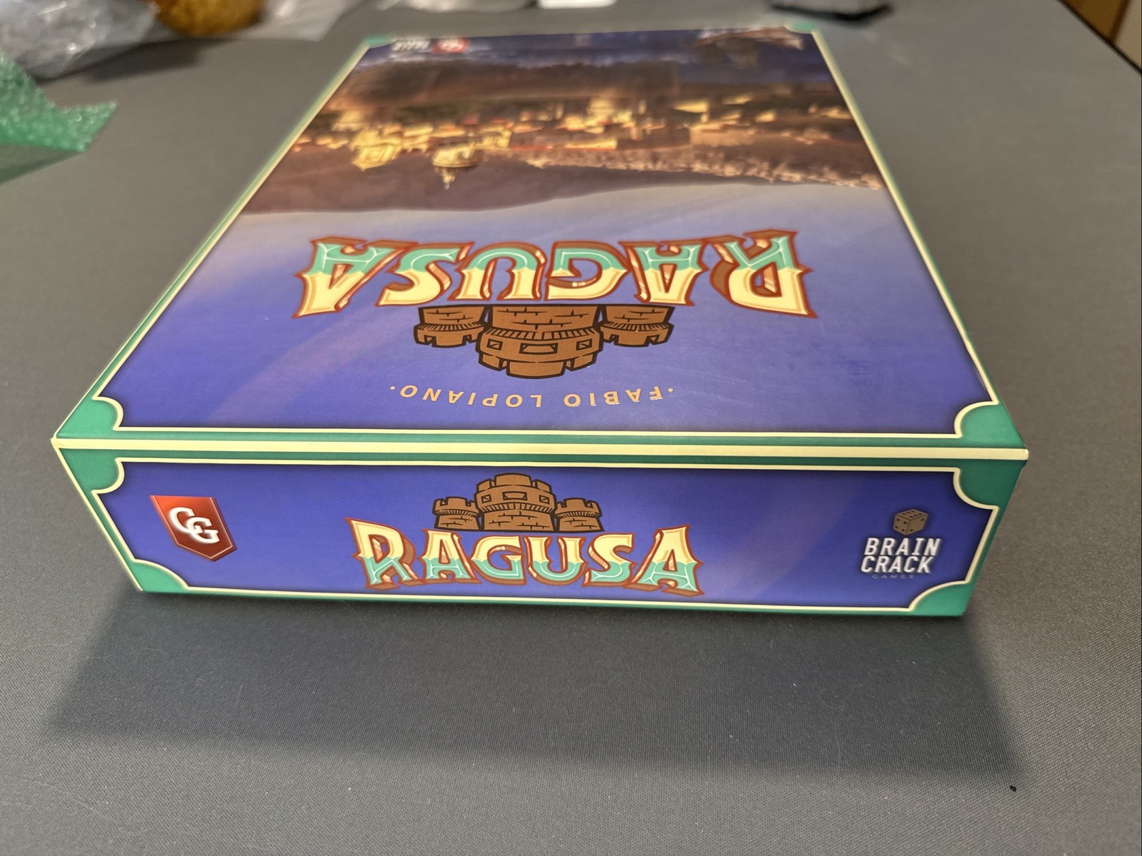 Ragusa – Board Game – Capstone Games – Strategy – Incl. Solo & 160 Wooden Pieces
