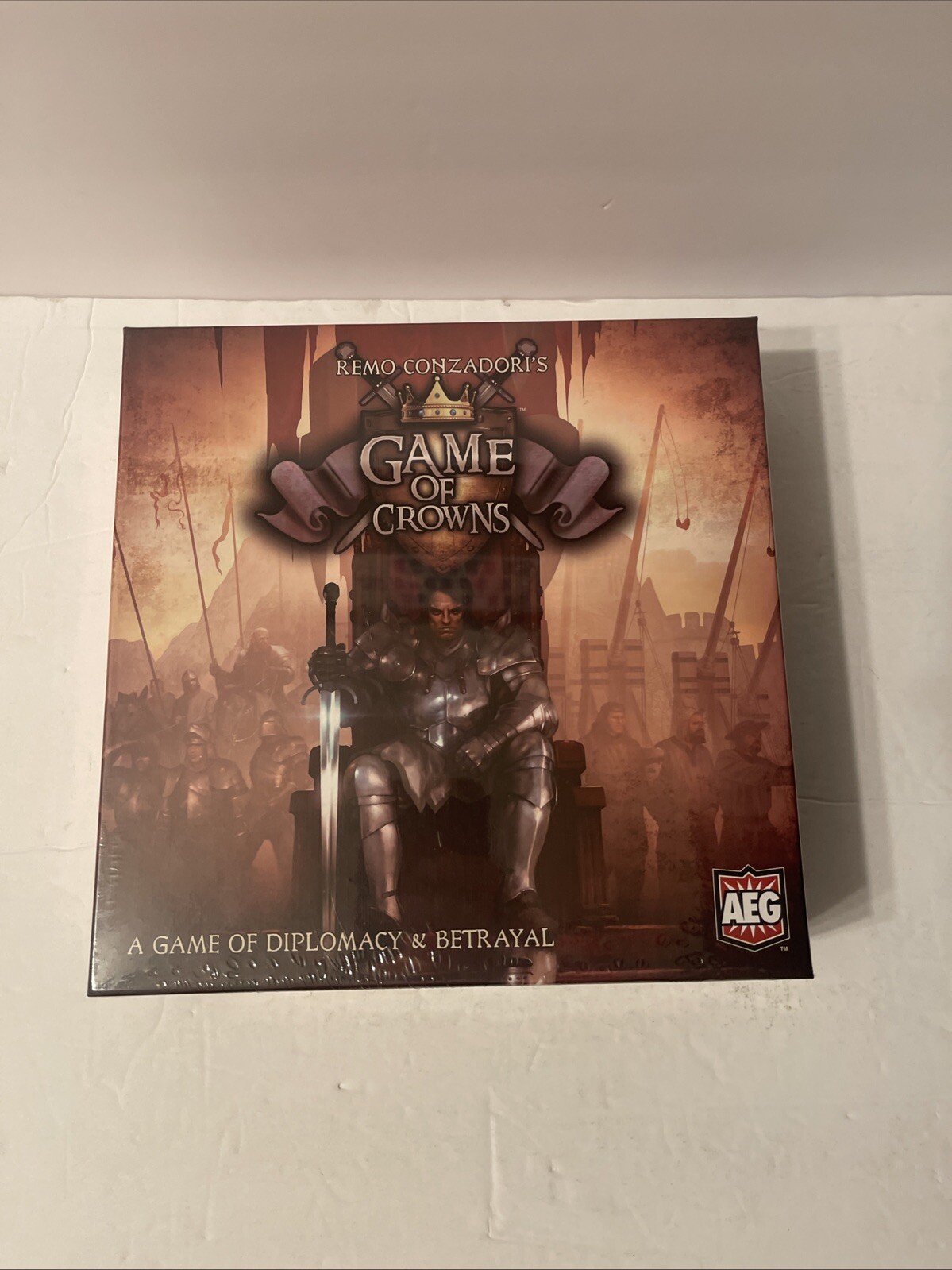 ALDERAC AEG 2015 GAME OF CROWNS STRATEGY BOARD GAME w/ CARDS SEALED