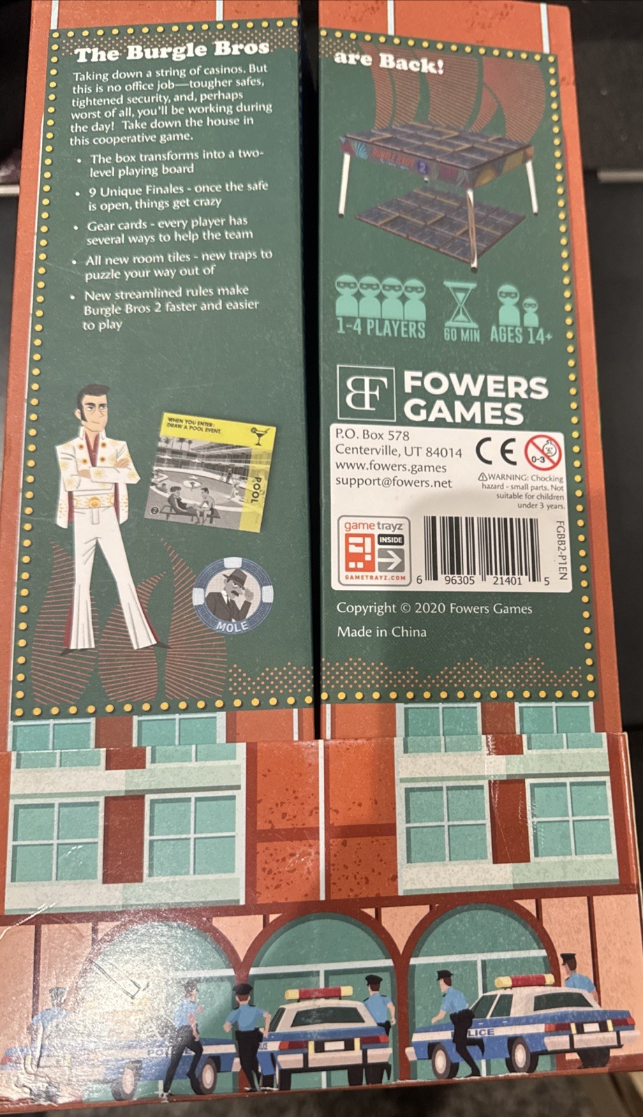 Burgle Bros 2: The Casino Capers Board Game Kickstarter
