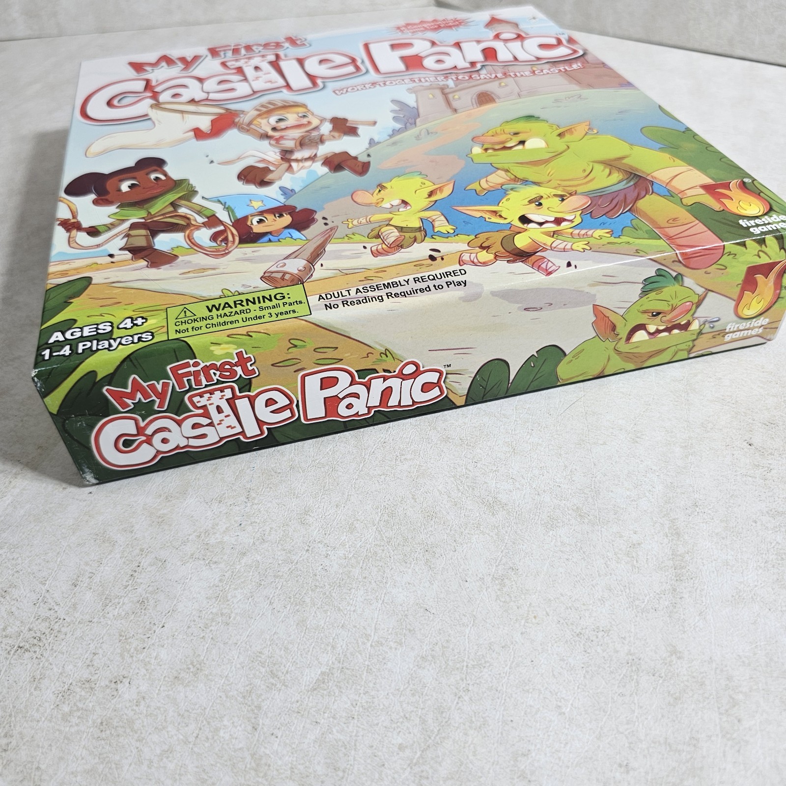 My First Castle Panic Age 4 and Up Fireside Games 2019 Board Game Complete