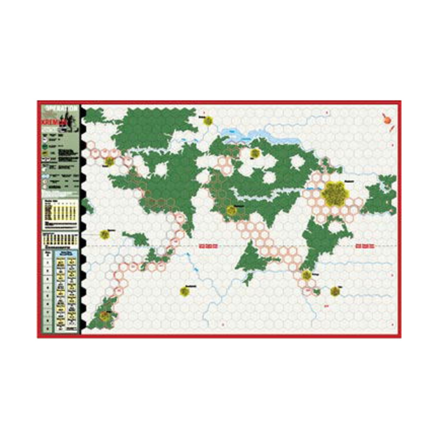 Decision Games Wargame Operation Kremlin – Campaign for Moscow, 1942 Box VG+/NM