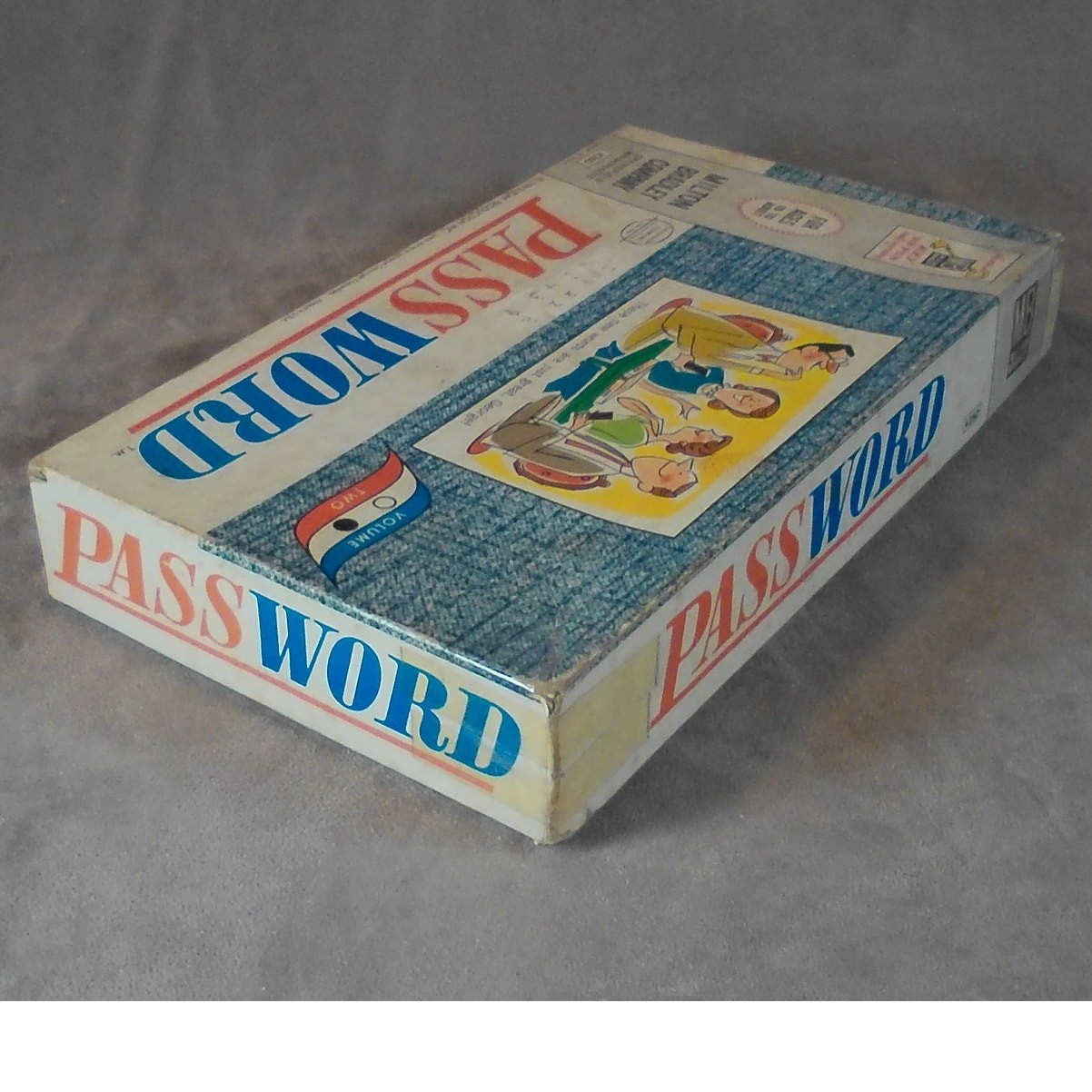 1962 Password Game Volume Two Milton Bradley #4260 w/Extras READ