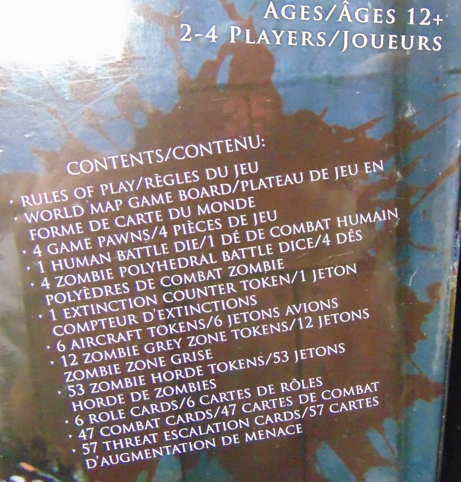 World War Z – 2013 Board Game University Games Zombies 2-4 Players Ages 12+ New