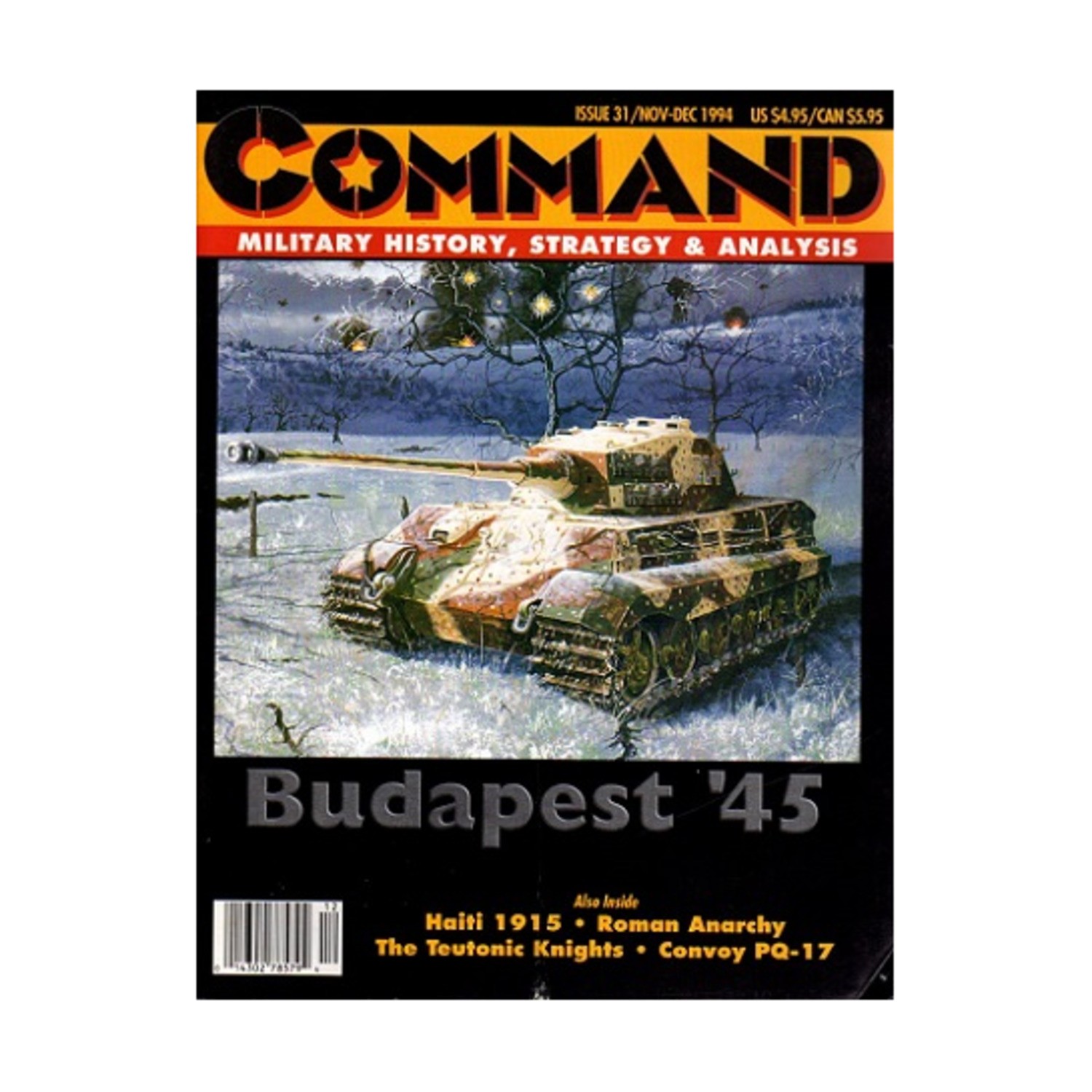 XTR Command Mag #31 w/Budapest ’45 Mag VG+