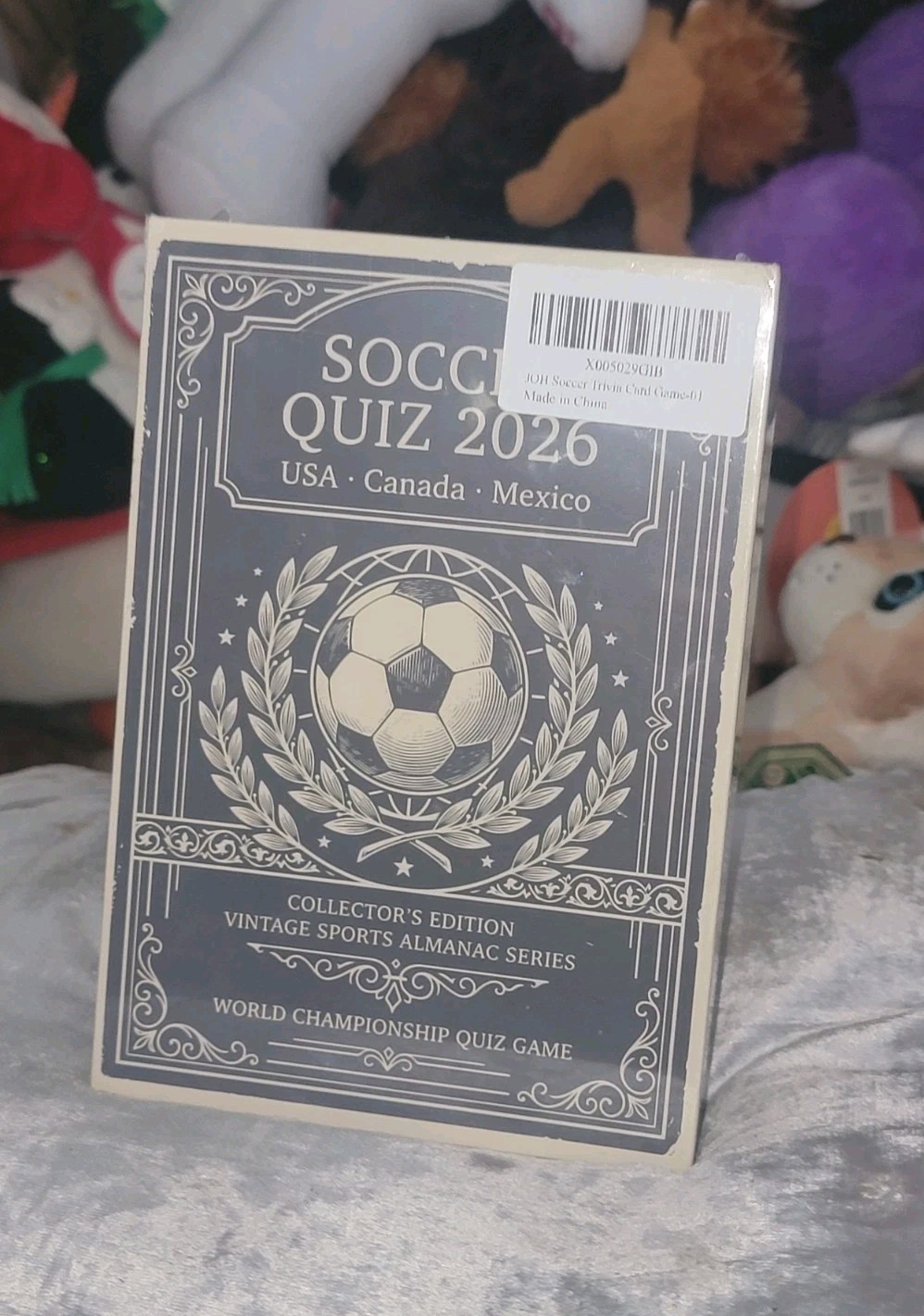 JOH 2026 World Cup Soccer Trivia Card Game 200+ Soccer Trivia Questions
