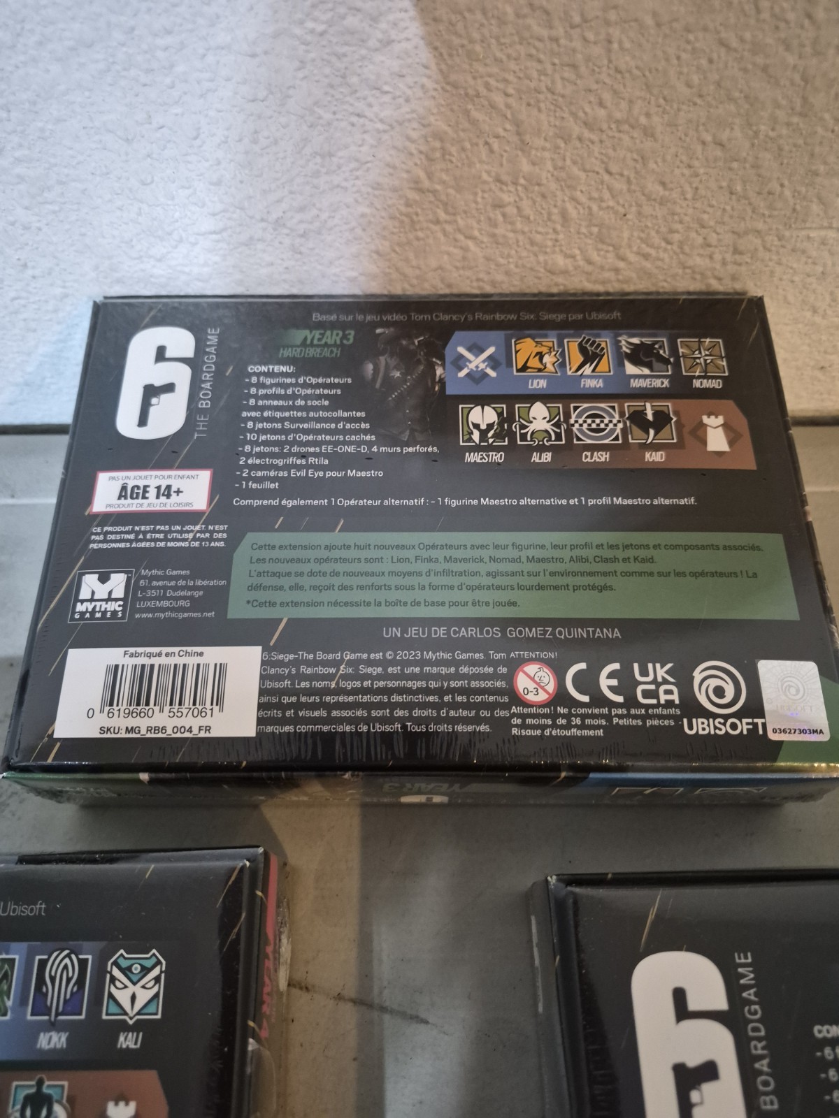 Rainbow Six: Siege FRENCH Yrs 3, 4, And 5. Map Pack Concrete City NEW