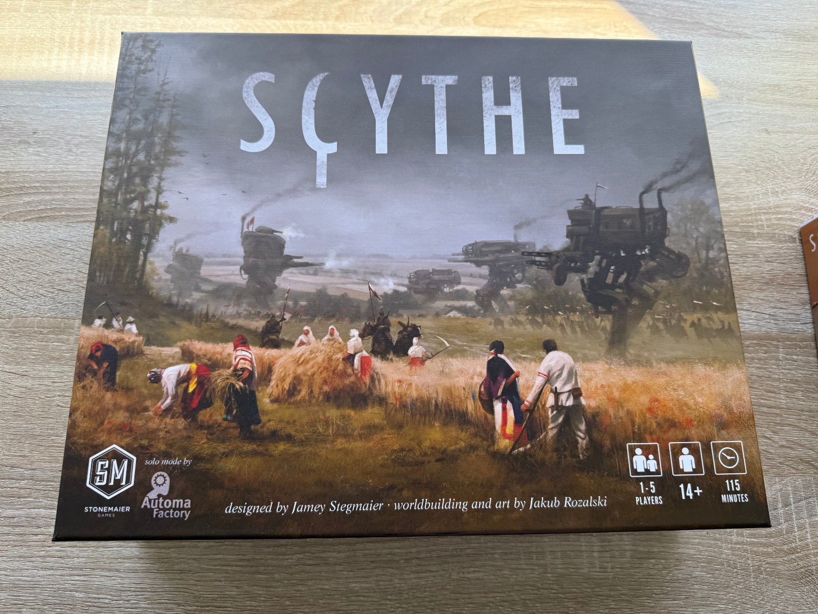 Stonemaier Games Scythe Board Game + Scythe: Invaders From Afar Expansion