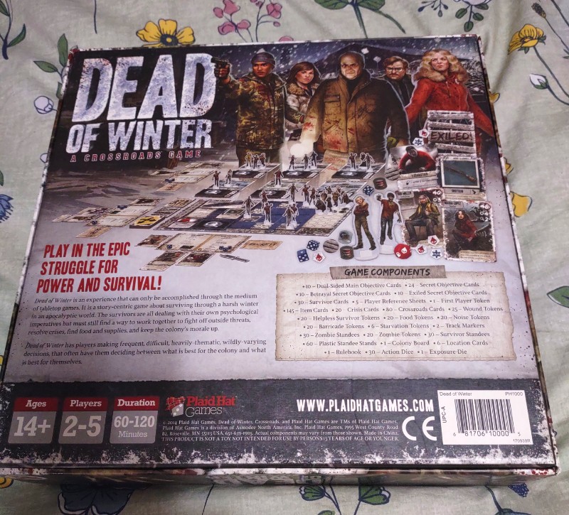Dead of Winter by Plaid Hat Games – Near Mint