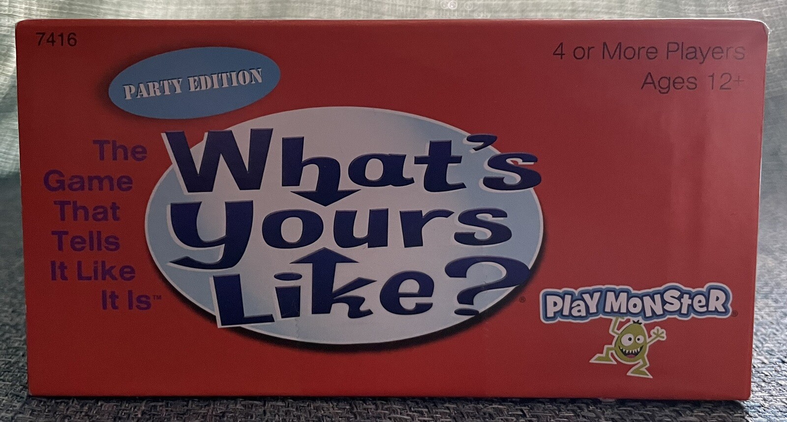 What’s Yours Like? Hilarious Party Edition Game 4+players Ages 12+ PlayMonster