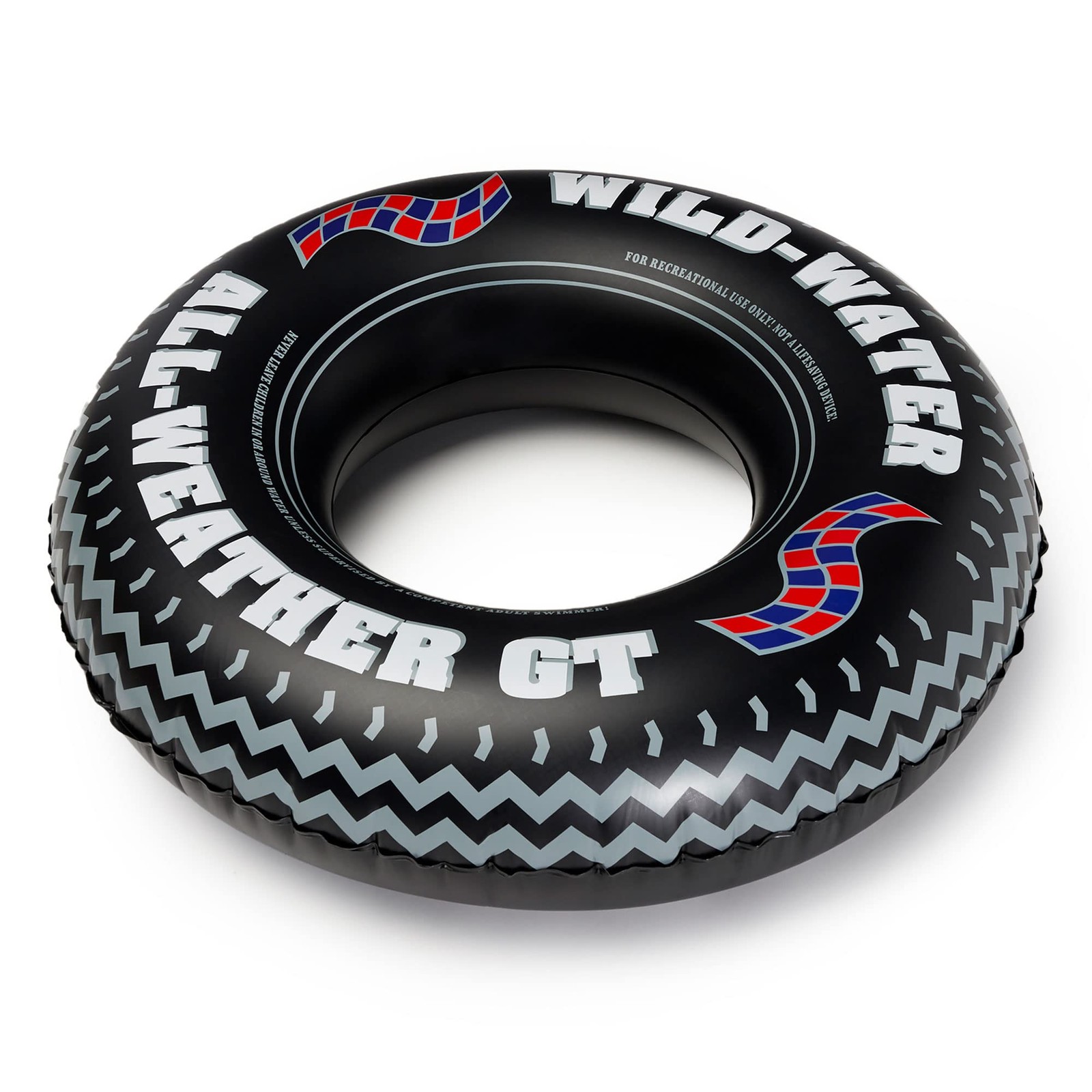 Pool Float Inflatable Monster Tire Ring Lounge Adults Teens Swimline Design Lake