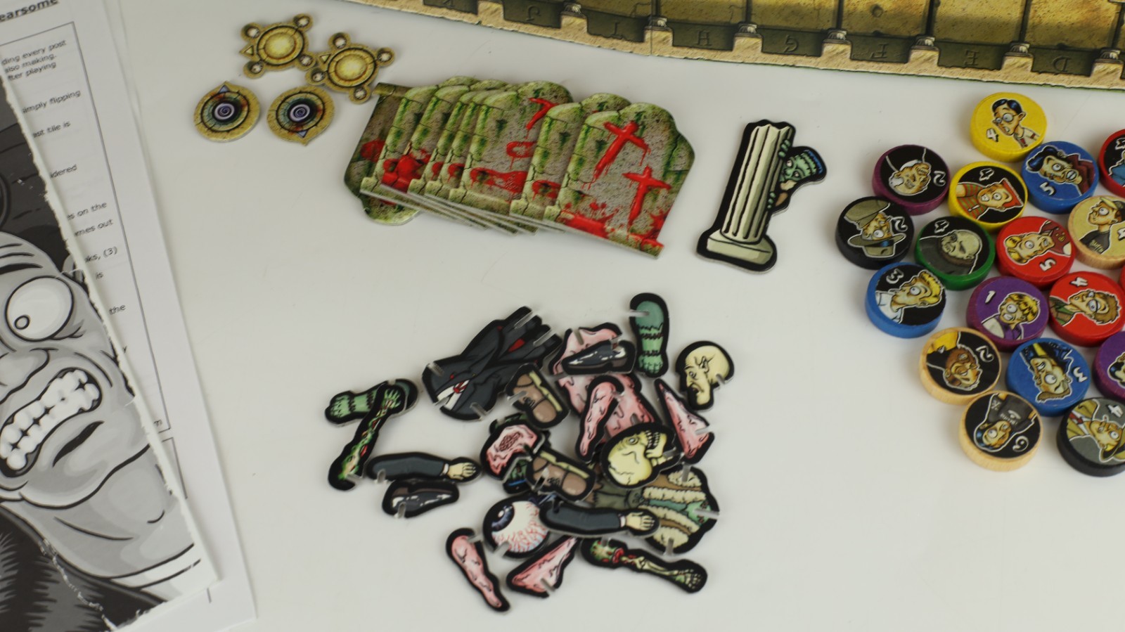 Friedemann Friese Fearsome Floors Board Game 100% Complete