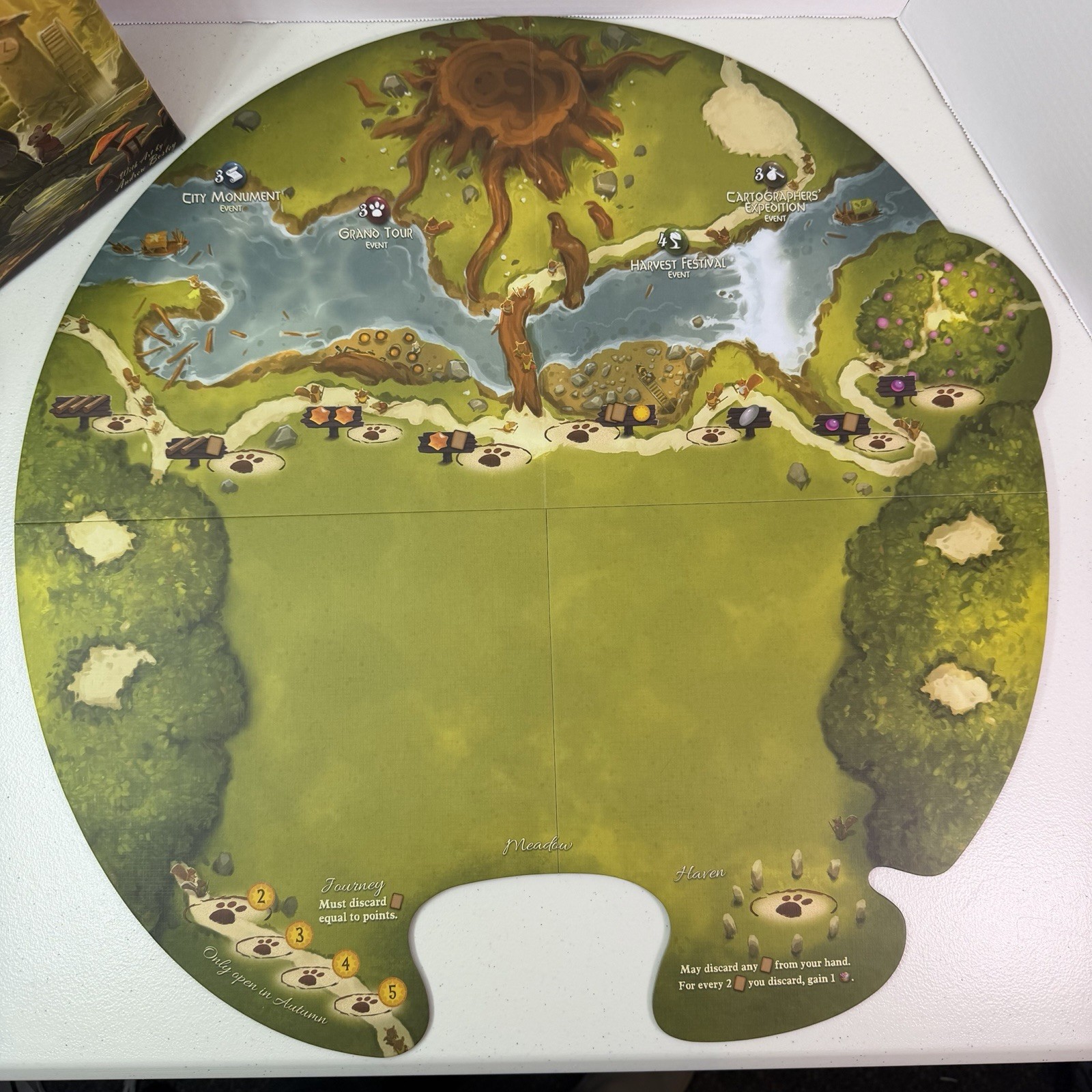 Everdell Board Game 2nd Edition Starling Games Unplayed Cards Sleeved COMPLETE