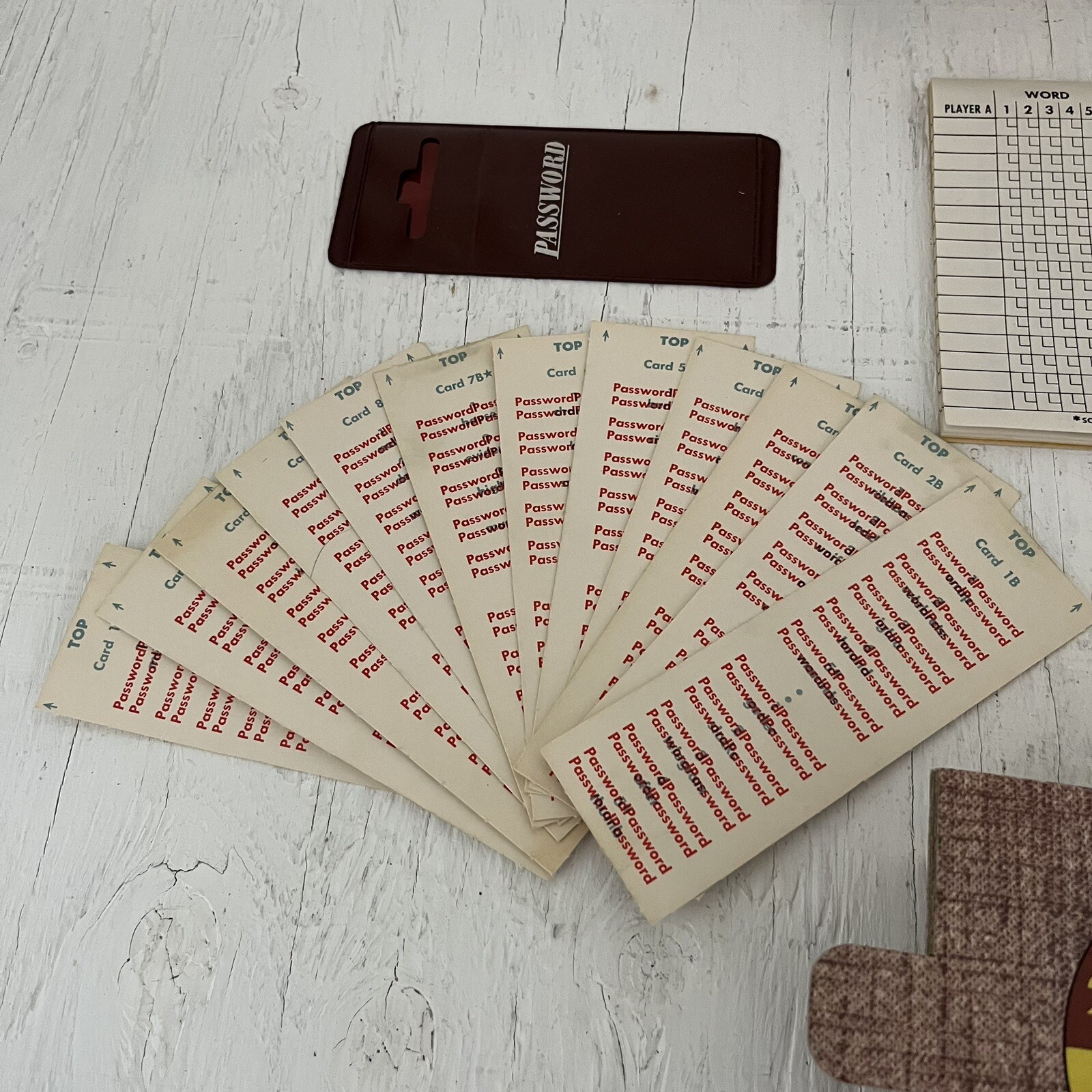 Vintage 1962 Password As Seen on TV #4260 by Milton Bradley – Made in USA
