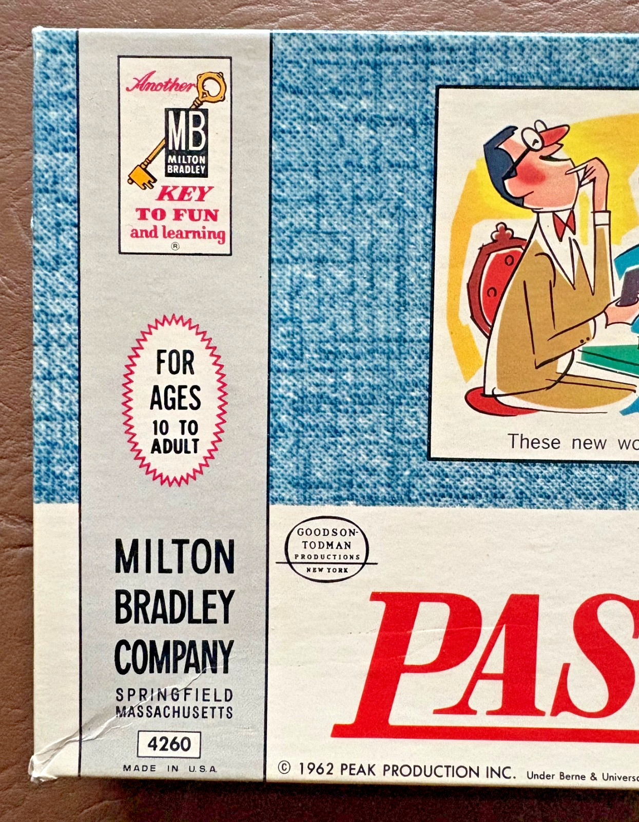 Milton Bradley Password Game 1962 #4260 Volume 2 Made In USA