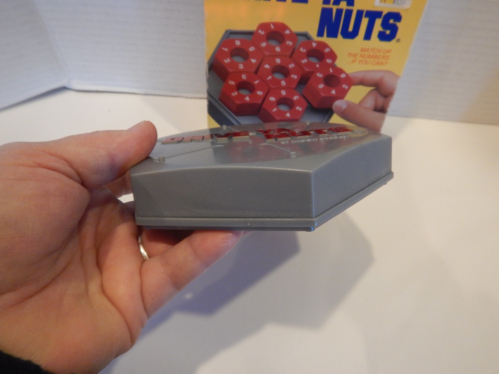 Vintage 1987 Drive Ya Nuts Puzzle Travel Brain Teaser Game Milton Bradley