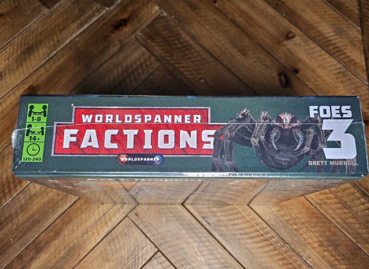 WORLDSPANNER FACTIONS Tactical Adventure Board Game | UNOPENED | 1-3 Pack Bundle