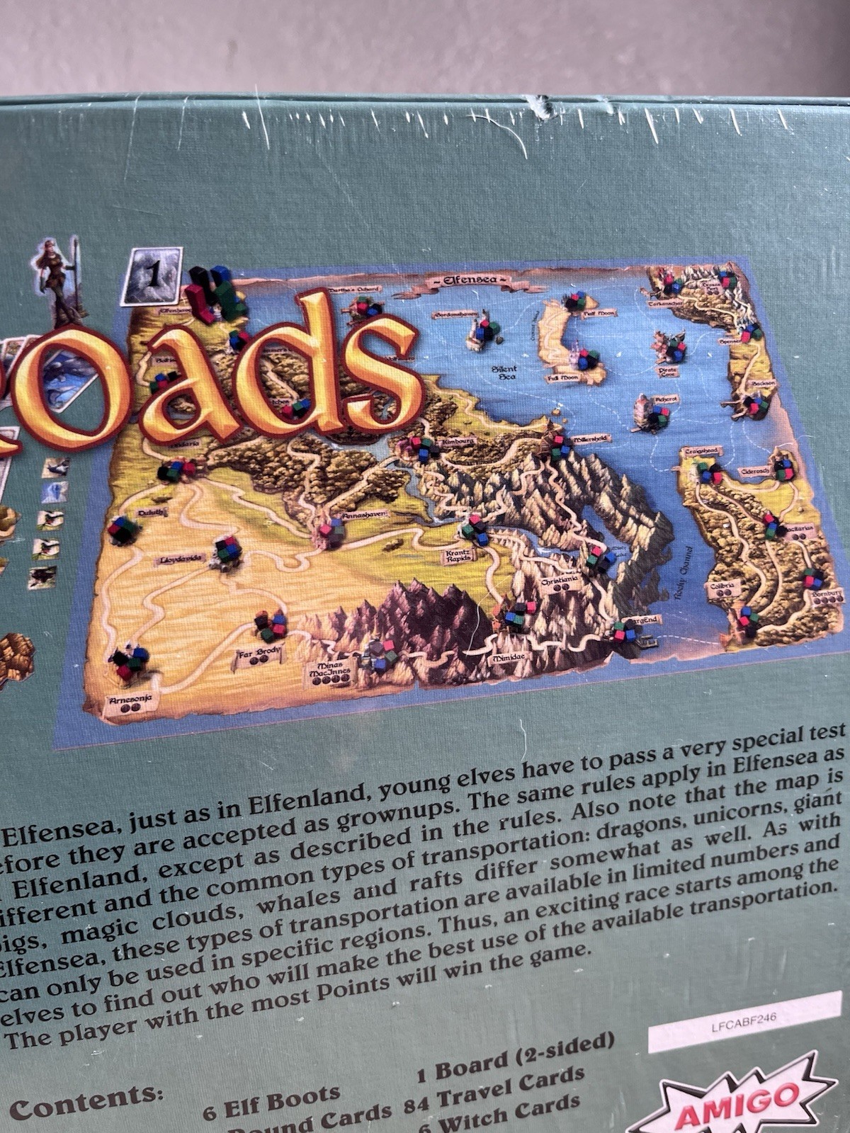 Elfenroads Board Game Alan R. Moon 2015 Rio Grande Brand New in shrink wrap