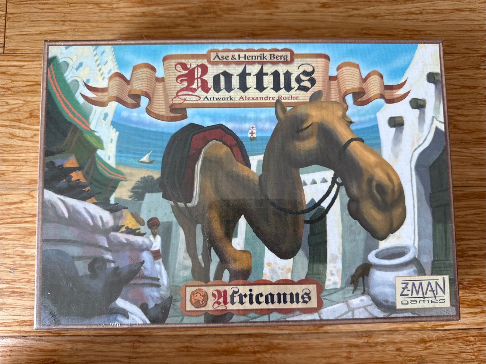 Z-Man Games – Rattus – Africanus Expansion – Black Death Board Game. New Sealed