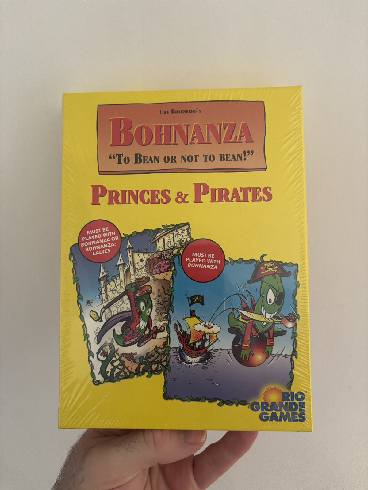Bohnanza: Princes and Pirates Card Game Expansion Rio Grande Amigo, NEW & SEALED