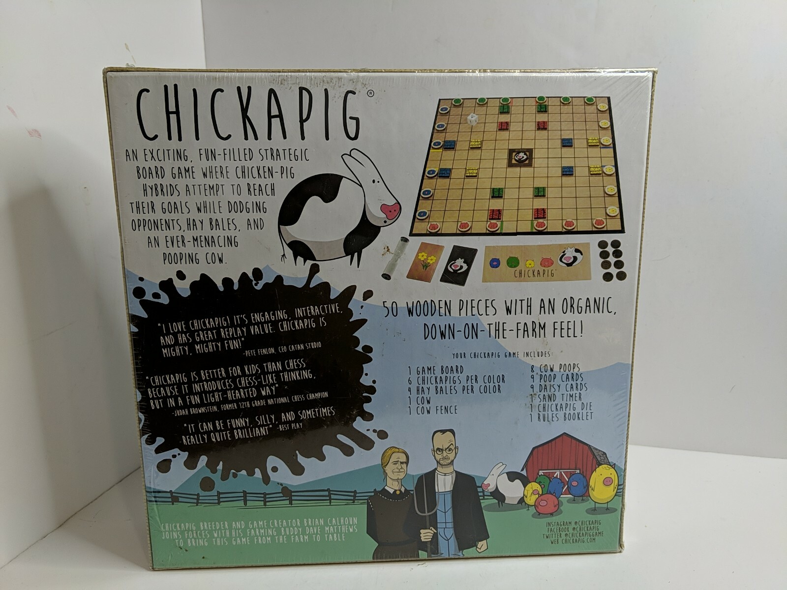 Chickapig Board Game – NEW SEALED