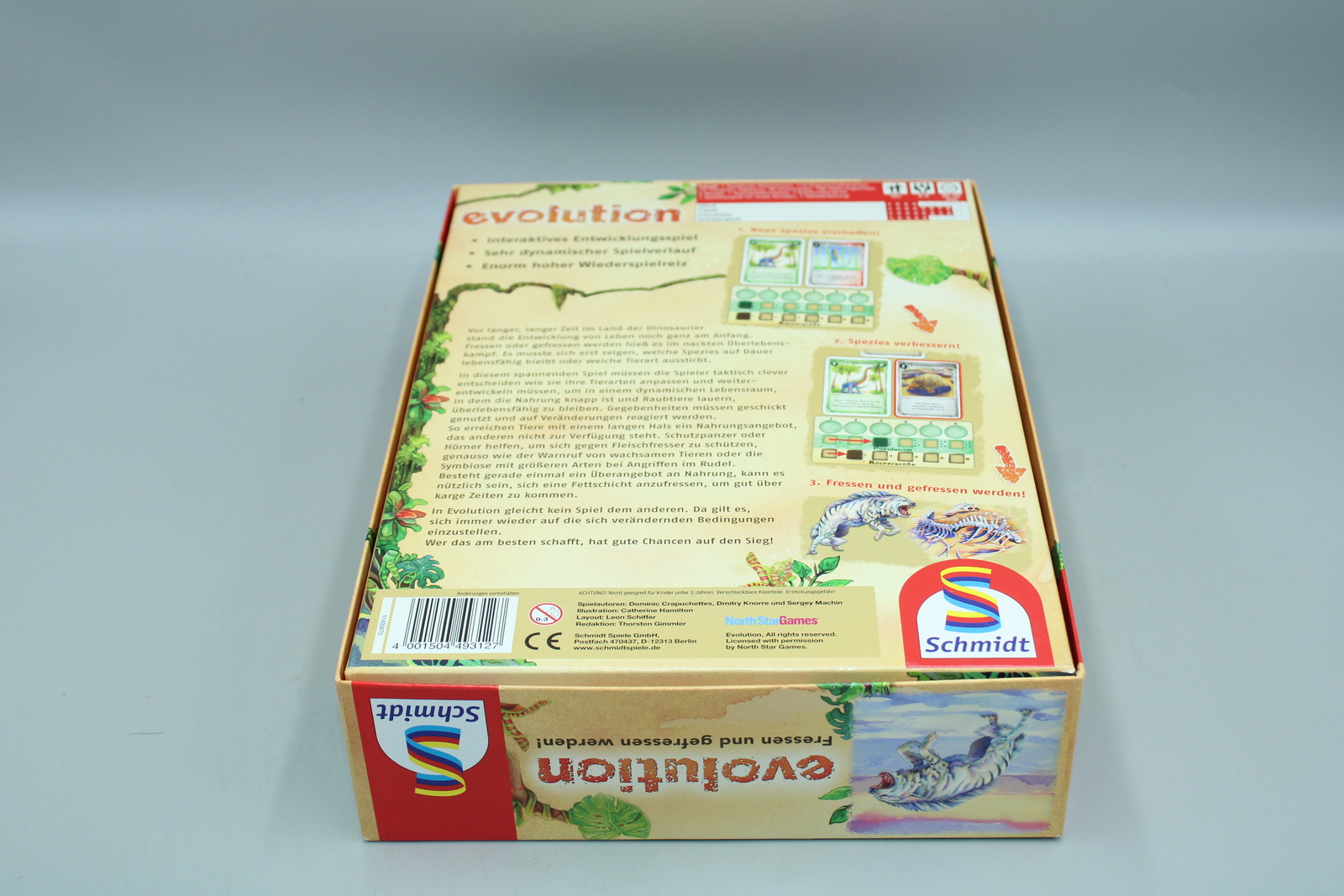 ⭐️NEW INSIDE: Evolution GERMAN Board Game Schmidt Games⭐️