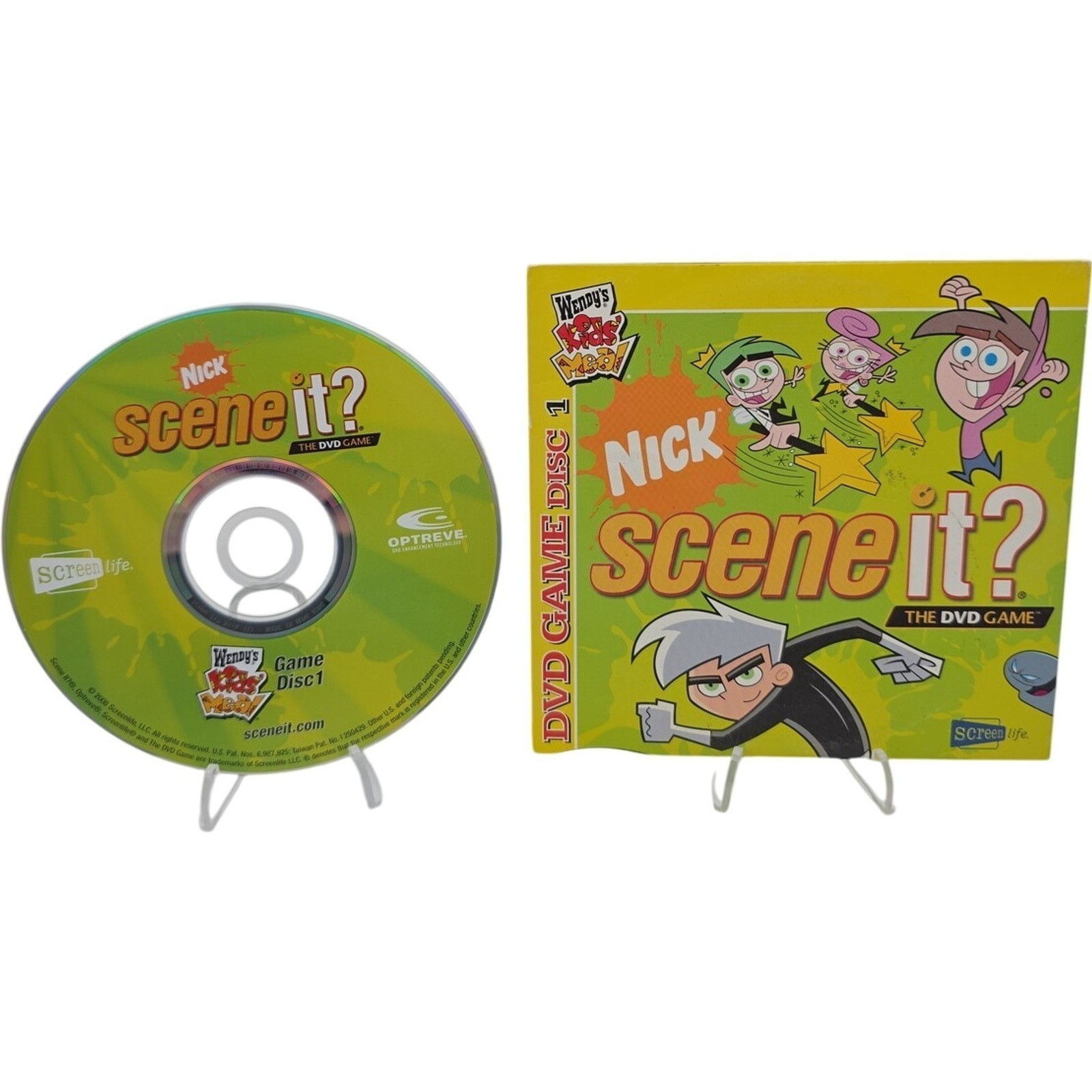 Nick Scene It? The DVD Game Wendy’s Kids’ Meal 2008 Screenlife