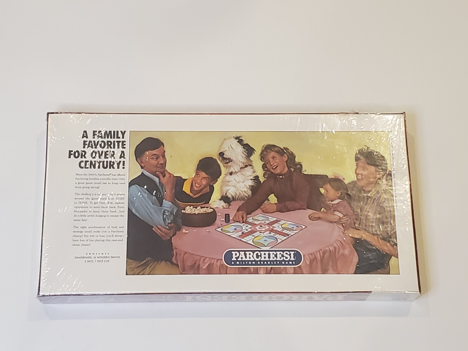 Vintage 1989 New Milton Bradley PARCHEESI A Royal Game of India 4037 Sealed MB