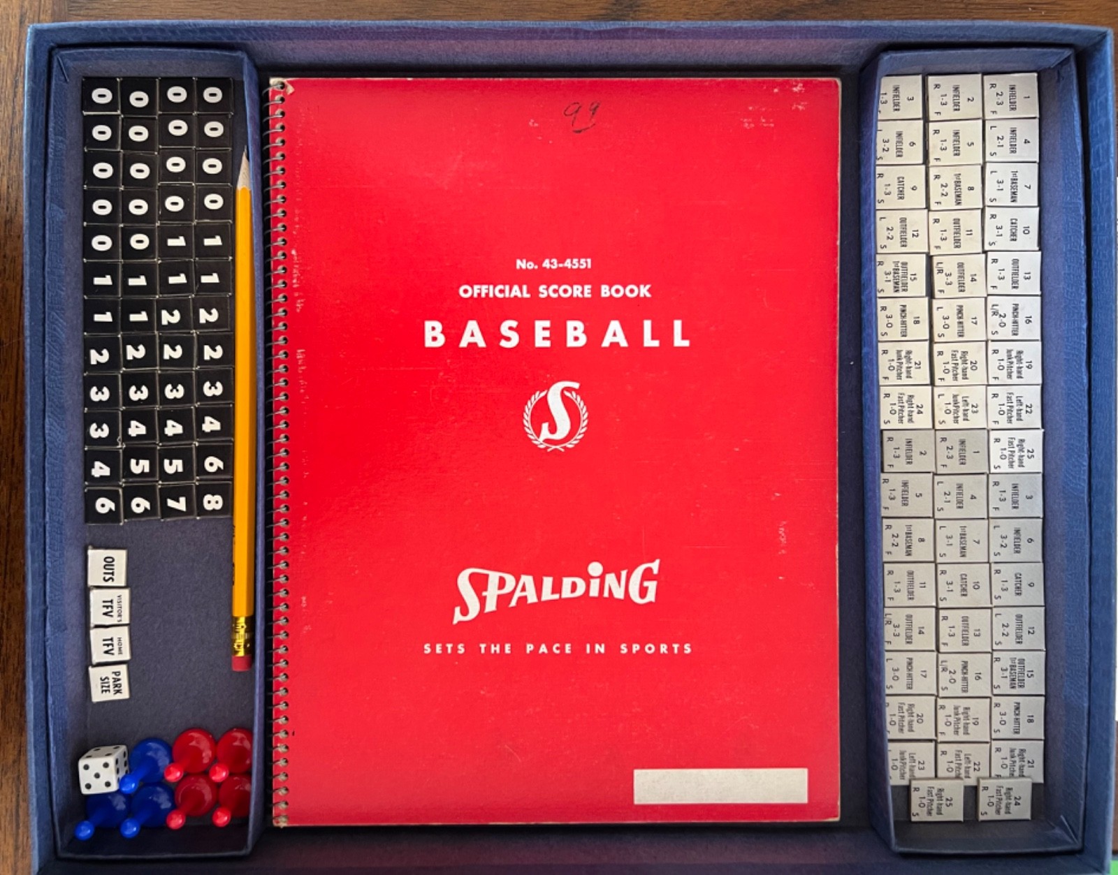 Vintage ’62 Avalon Hill Sports Games Baseball Strategy 1st Edition, Complete