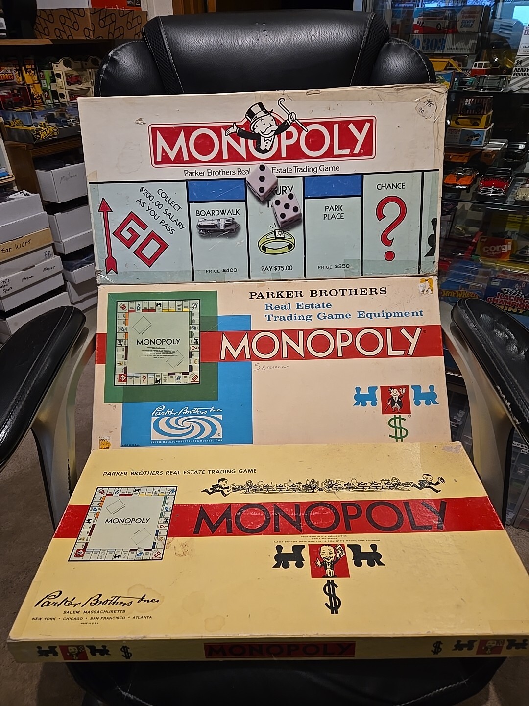 Monopoly Games X3 Different Years See Pics