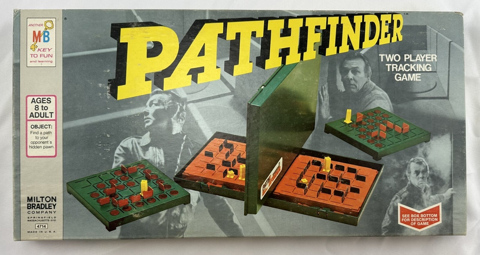 1974 Pathfinder Game by Milton Bradley Complete in Great Condition FREE SHIPPING