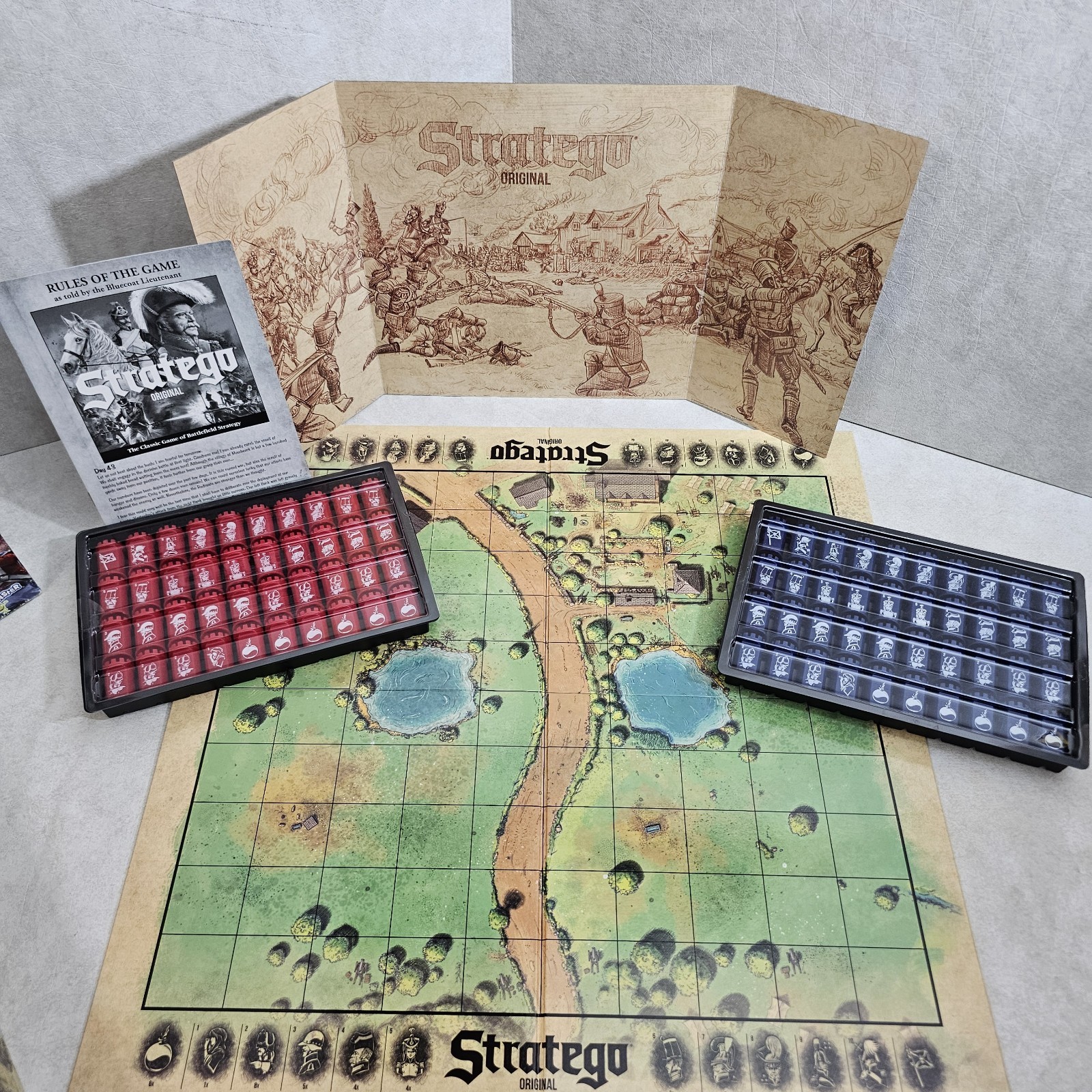 Royal Jumbo Play Monster Stratego The Original2019 Board Game Complete Pre-owned