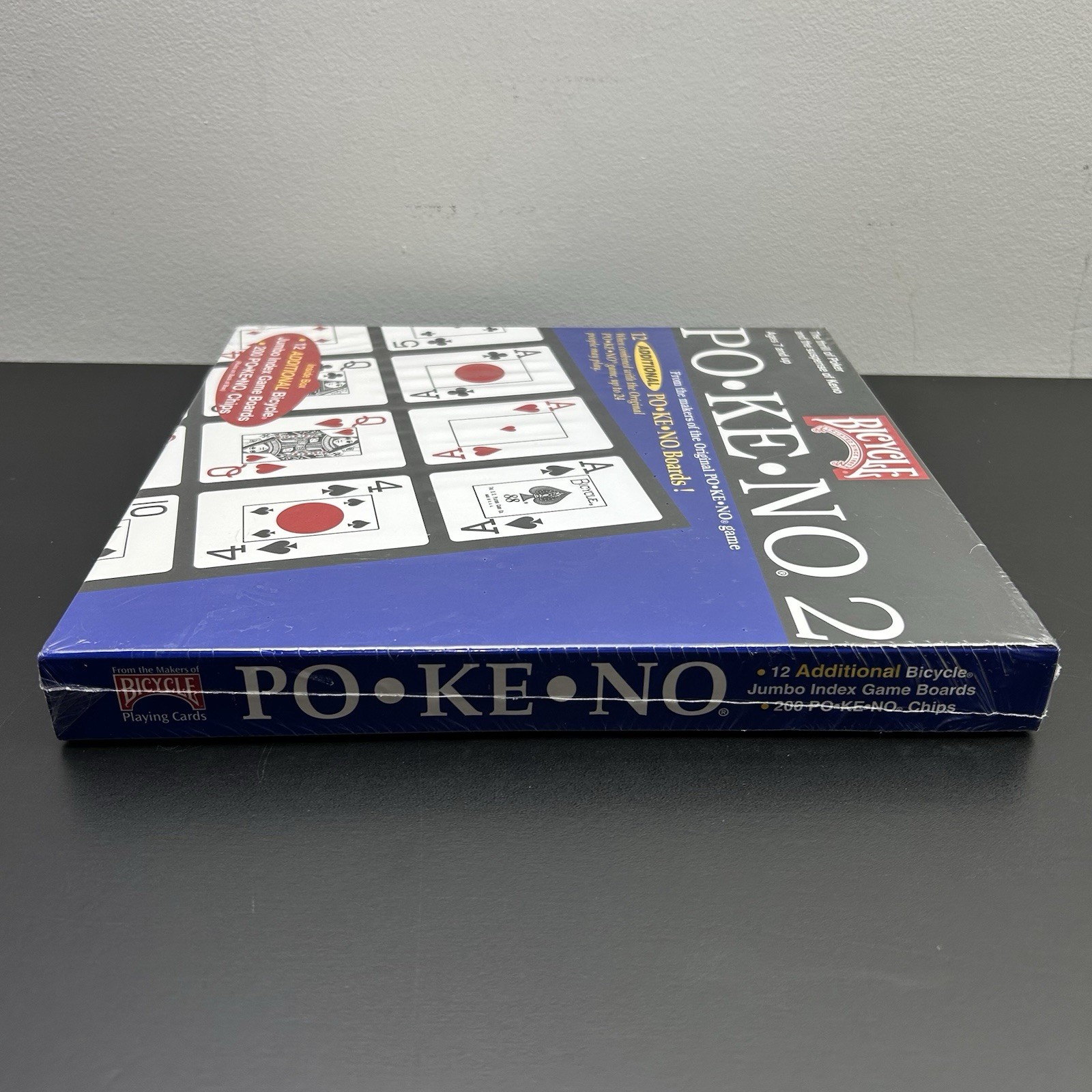 Bicycle PO-KE-NO 2 Poker Keno Game 12 Additional Boards 200 Chips New & Sealed