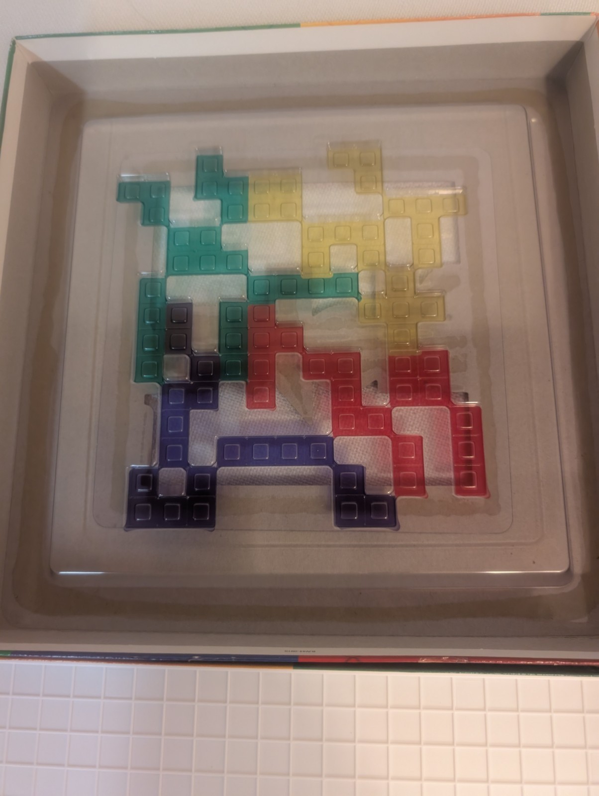 Mattel Blokus Educational Strategy Board Game Opened Box New Never Played Mint