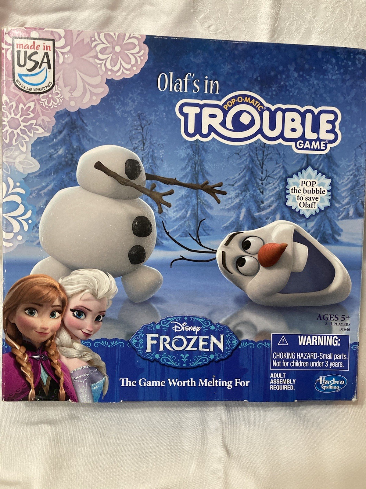 Disney’s Frozen Olaf’s In Trouble By Hasbro