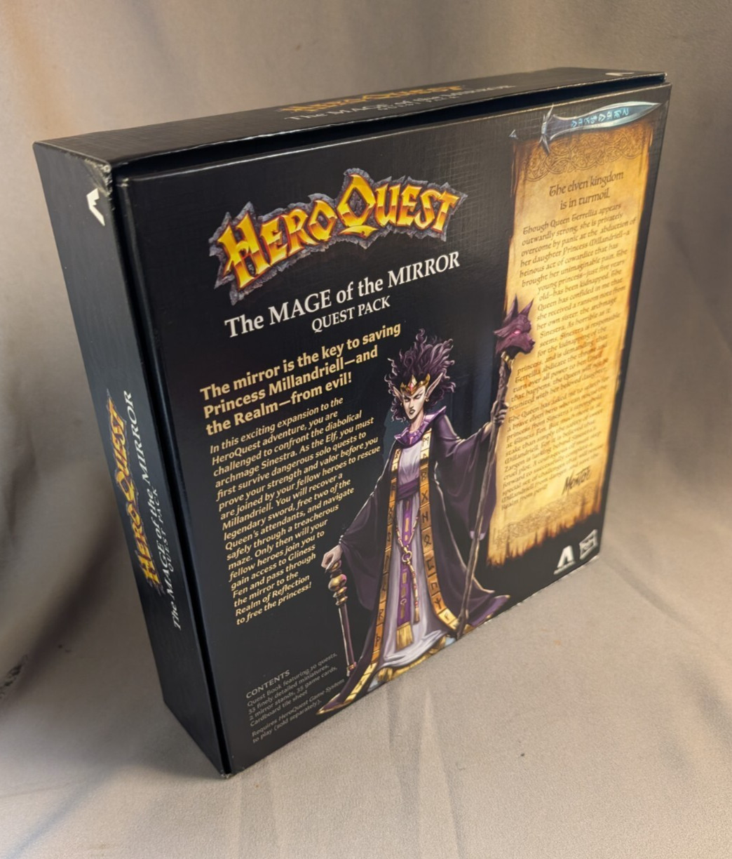 Heroquest The Mage of The Mirror Expansion Quest Pack, Replacement Box Only